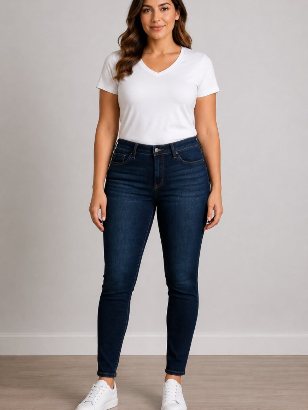 Sonoma Goods For Life Skinny Jeans 12S Dark Wash Stretch Denim